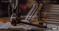 Desktop Screenshot of benyboatti.com